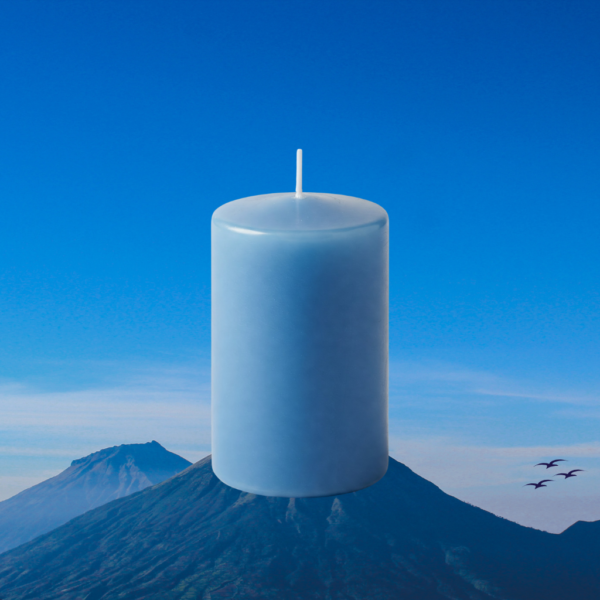 Lavender Pillar Scented Aroma Candle - Image 5