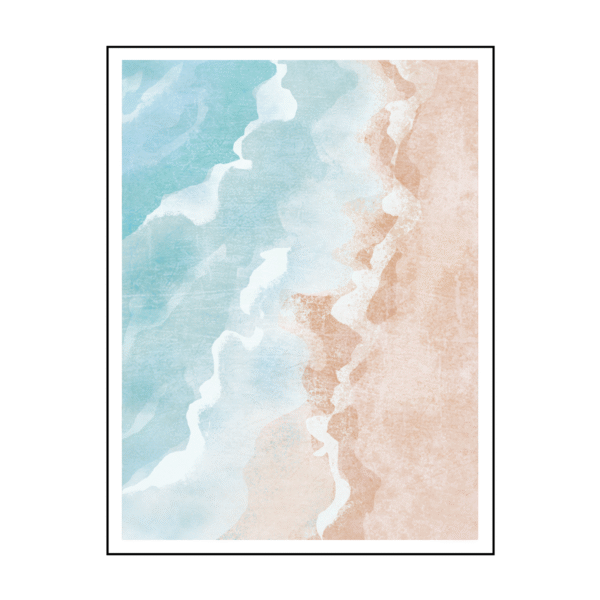 Coastal Serenity Canvas Painting Art O Hub - Image 2