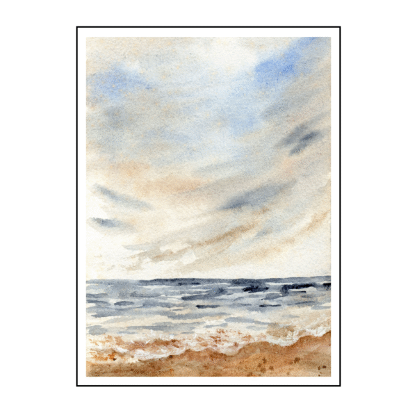 Whispers of the Coast Canvas Painting Art O Hub - Image 2