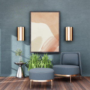 Desert Bloom Hues Canvas Painting Art O Hub