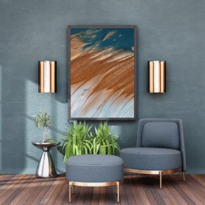Cosmic Flow Canvas Painting Art O Hub