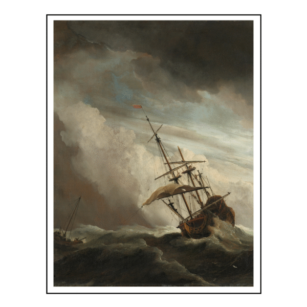 Tempest's Fury Canvas Painting Art O Hub - Image 2