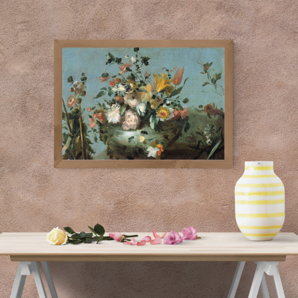 Baroque Bloom Canvas Painting Art O Hub - Image 3