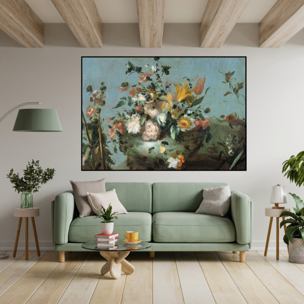 Baroque Bloom Canvas Painting Art O Hub - Image 2