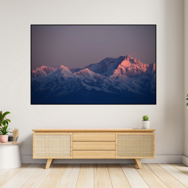 Alpenglow Serenity Canvas Painting Art O Hub - Image 3