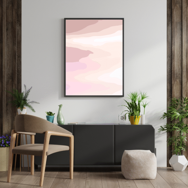 Pastel Horizon Dreams Canvas Painging Art O Hub - Image 8