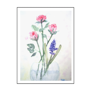 Garden's Gentle Embrace Canvas Painting Art O Hub