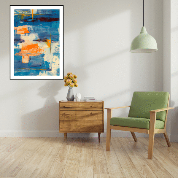 Oceanic Flare Canvas Painting Art O Hub - Image 4