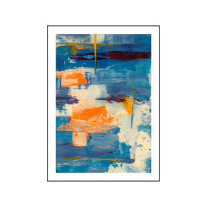 Oceanic Flare Canvas Painting Art O Hub