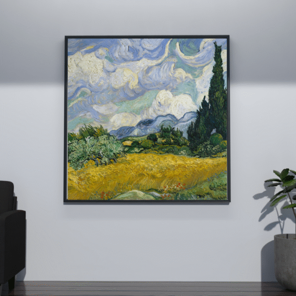 Cypress Serenity Canvas Painting - Image 3