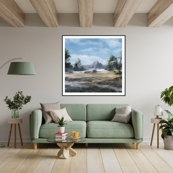 Cypress Serenity Canvas Painting Art O Hub - Image 3