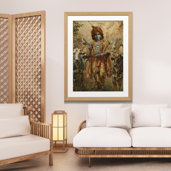 Krishna's Divine Intervention by Artohub - Image 2