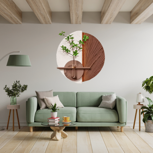 Zen Harmony Backlit Wall Art - Image 3