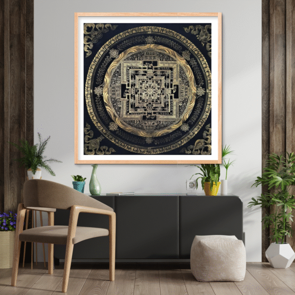 "Mystic Mandala Radiance – Sacred Geometry - Image 2