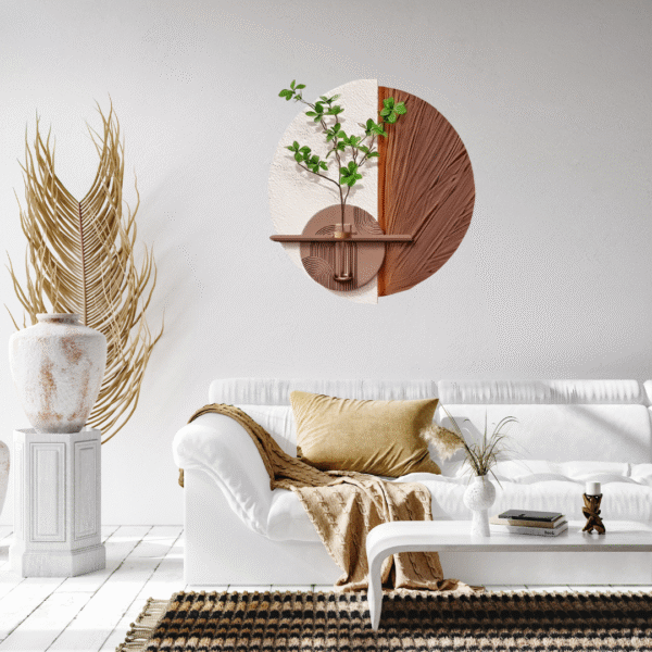 Zen Harmony Backlit Wall Art - Image 2