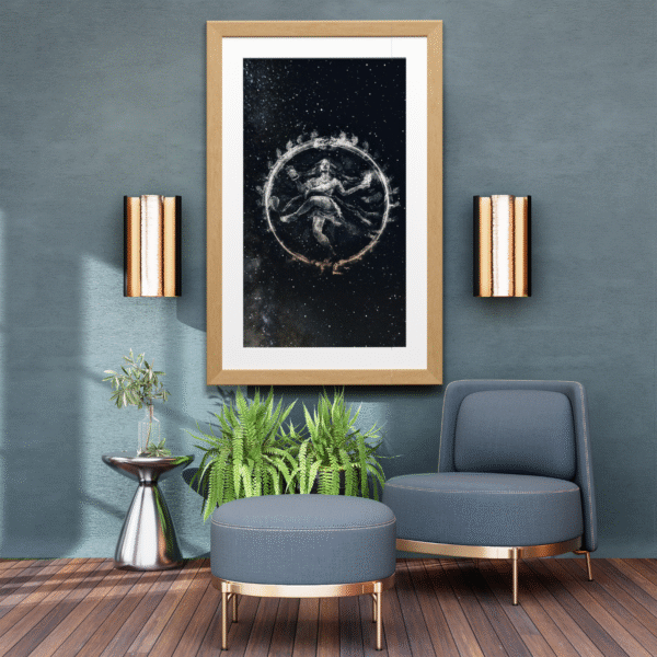 Cosmic Dance – Nataraja in Starlight - Image 4