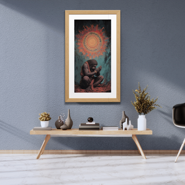 Hanuman’s Grace – Within the Mandala of Devotion - Image 4