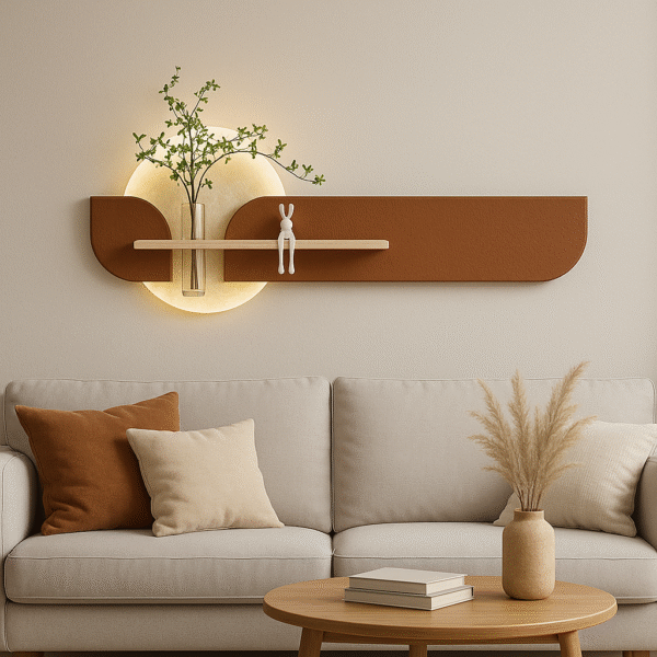 The Horizon Glow - Linear Botanical Shelf by Art O Hub - Image 5