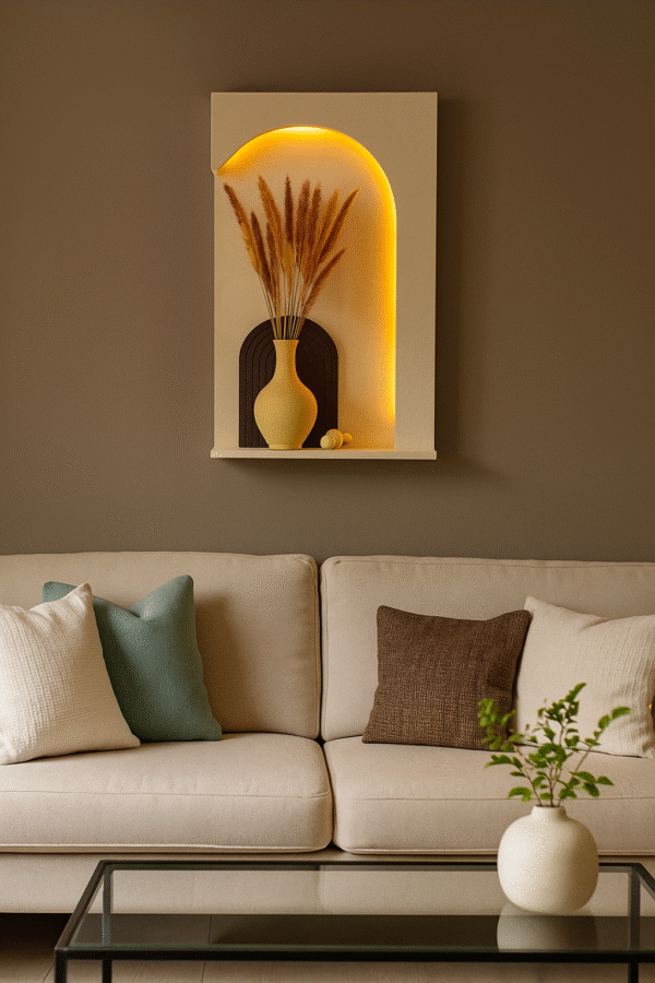 Desert Archway Illuminated Wall Niche - Image 3