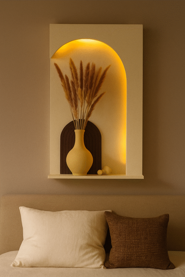 Desert Archway Illuminated Wall Niche - Image 4