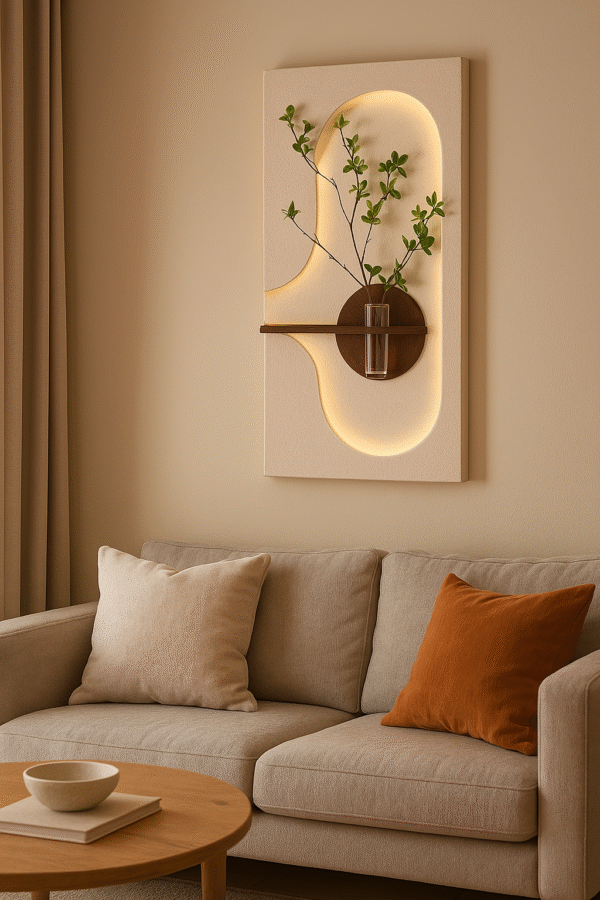 The Organic Flow - Ambient Botanical Sconce by Art O Hub - Image 2