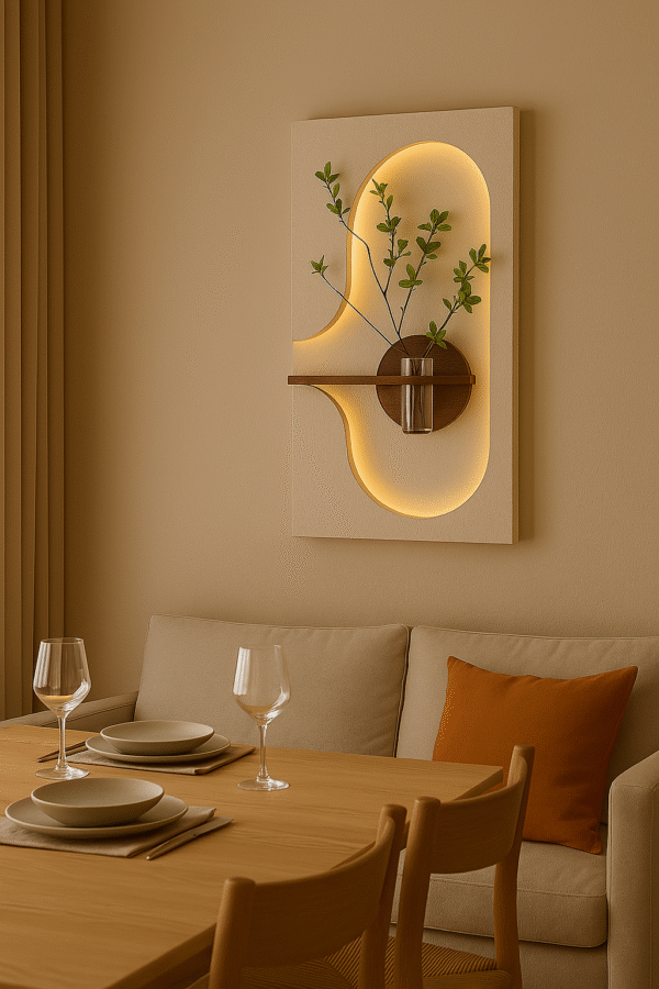 The Organic Flow - Ambient Botanical Sconce by Art O Hub - Image 3