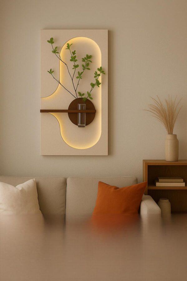 The Organic Flow - Ambient Botanical Sconce by Art O Hub - Image 4