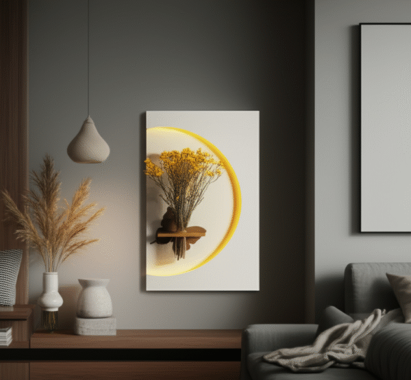 Art O Hub Lunar Bloom Wall Art - Image 4