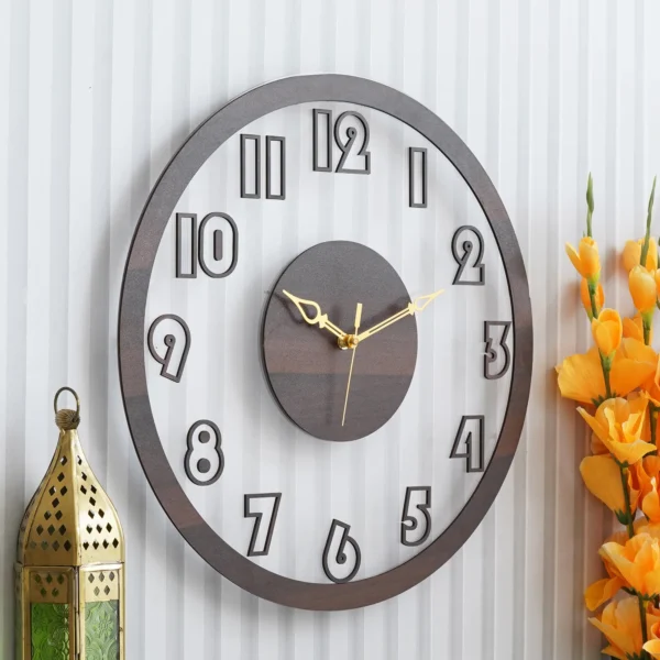 acrylic clock