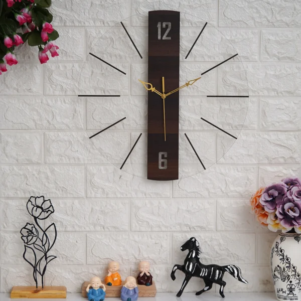 acrylic clock