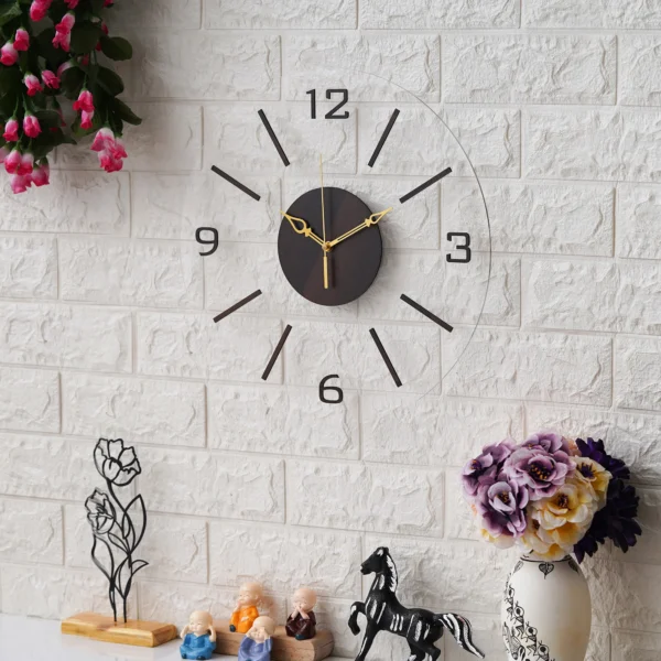 acrylic clock