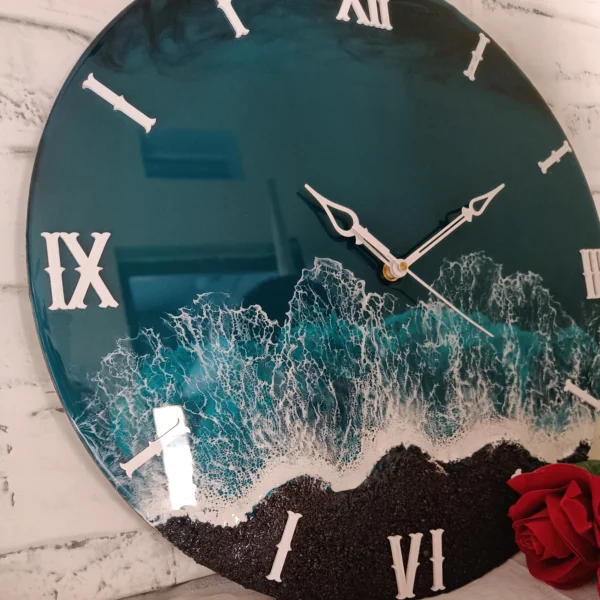 resin clock