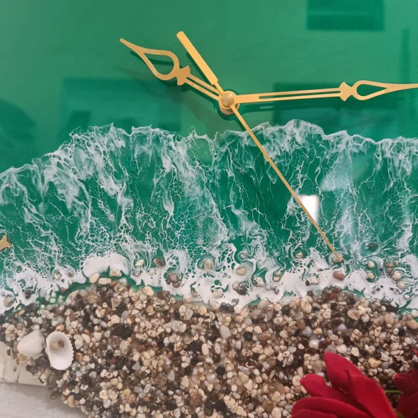 resin clock