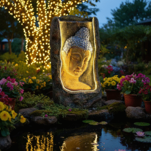buddha fountain