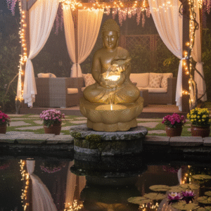 buddha fountain