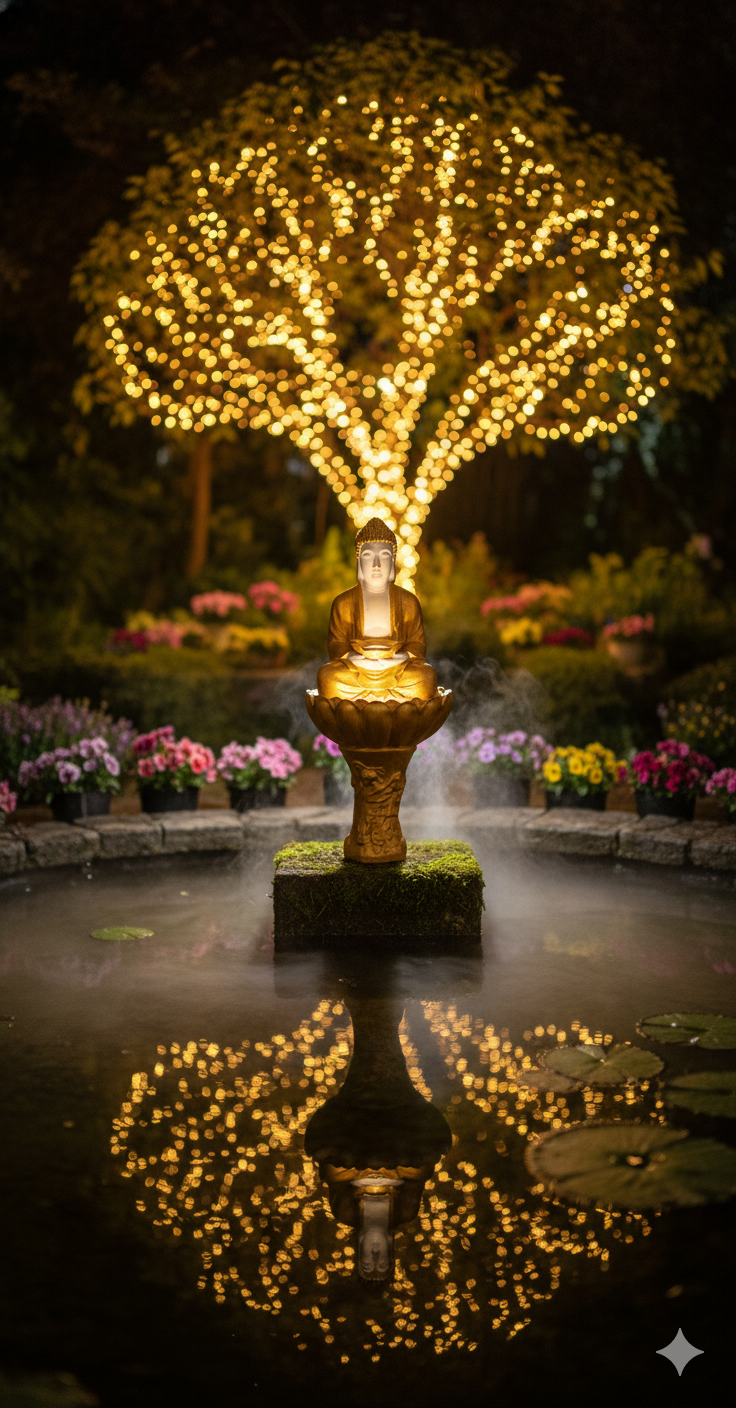 buddha fountain