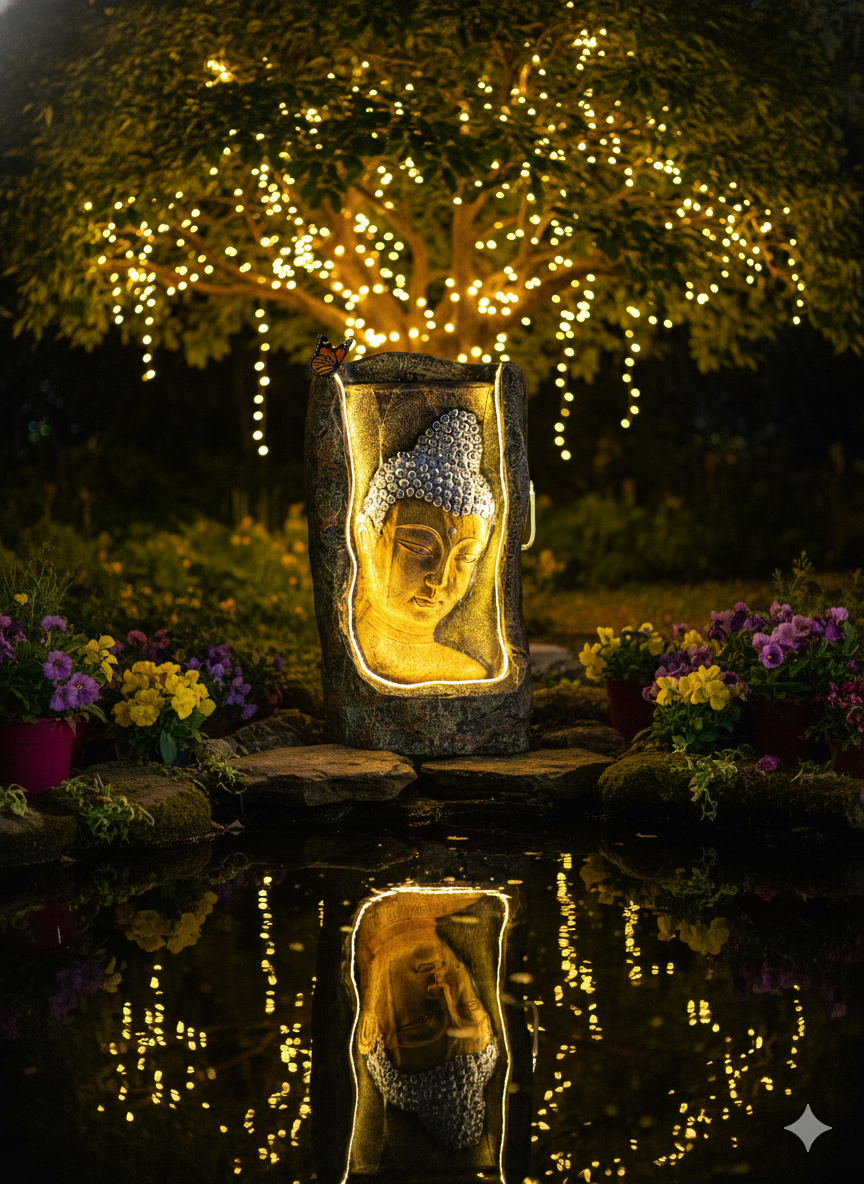 buddha fountain