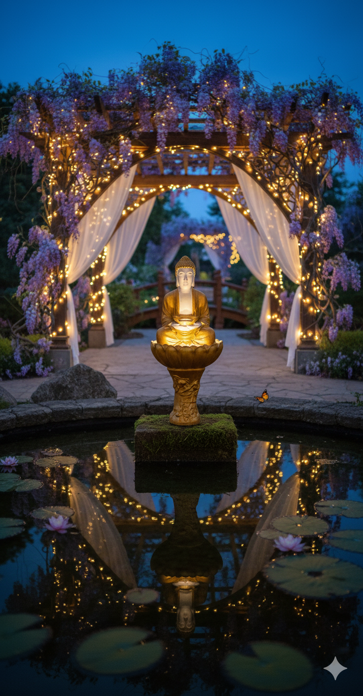 buddha fountain