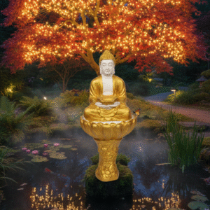 buddha fountain