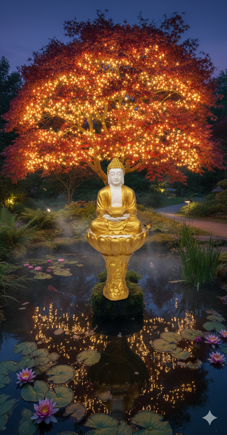 buddha fountain